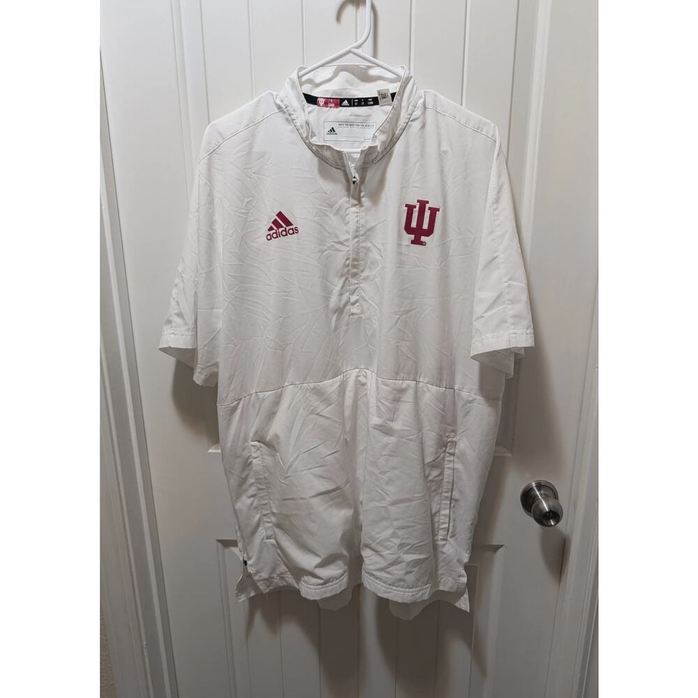 Indiana Hoosiers NCAA Adidas Player Team Issue Shirt #5 Stephen Carr Football LT